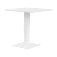 Cozy Bay Verona Aluminium Square 2 Seater Dining Table in White