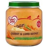 cow gate carrot lamb hotpot jar 4 6 months 125g