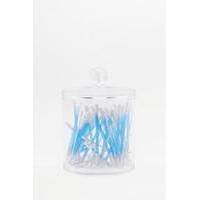 Cotton Bud Storage Container, CLEAR