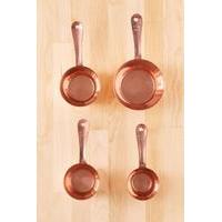 copper measuring spoon set assorted