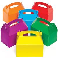 coloured gift boxes pack of 6
