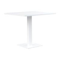 Cozy Bay Verona Aluminium Square 4 Seater Dining Table in White