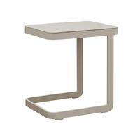 Cozy Bay Verona Aluminium U Shape Side Table in Light Taupe