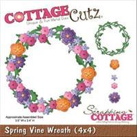 CottageCutz Die W/Foam -Spring Vine Wreath 273112