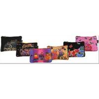 cosmetic bag zipper top assortment 9x1x6 feline minis assorted designs ...