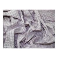 colour woven yarn dyed 2mm gingham cotton chambray dress fabric mauve