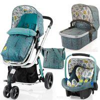 Cosatto Giggle 2 Port 3in1 Travel System with Car Seat-Fjord (New)