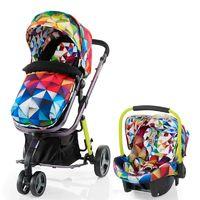 cosatto woop 3in1 travel system with port car seat spectroluxe new