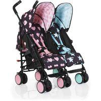 cosatto supa dupa go twin stroller love star new