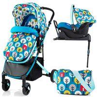 cosatto wish travel system with port car seat and isofix base my space ...