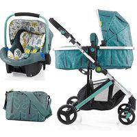 cosatto wish travel system with port car seat and fjord new