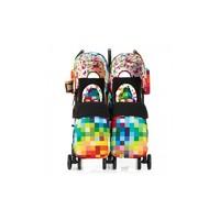 Cosatto Supa Dupa Twin Stroller-Pixelate (New)
