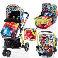 Cosatto Giggle 2 Port 3in1 Travel System with Car Seat-Spectroluxe (New)