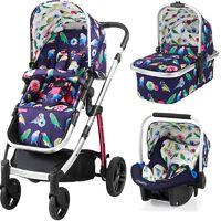 Cosatto Wow 3in1 Travel System With Port Car Seat-Eden (New)