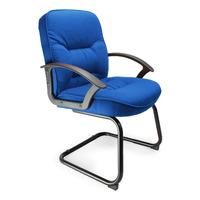 Coniston Cantilever Visitors Chair Blue