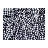 colour woven yarn dyed 9mm gingham cotton chambray dress fabric indigo ...