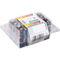 conrad energy 650900 alkaline 9v battery pack of 10