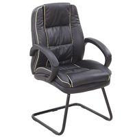 Columbia Medium Back Executive Cantilever Visitor Chair Columbia Medium Back Executive Cantilever Black