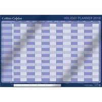 Collins Colplan CWC10 A1 2018 Holiday Planner with Activity Labels and