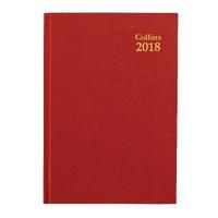 Collins Red A5 Desk Diary DayPage 2018 52