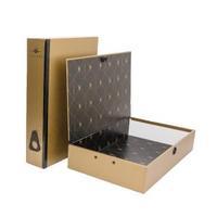 Concord Noir Box File Foolscap Gold 8313-NOI