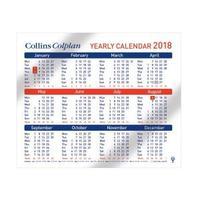 Collins Colplan CDS1 2018 Year Calendar Ref CDS1 2018 CDS1 2018