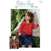 Collared Tunic and Hooded Jacket in Peter Pan DK (P1027) Digital Version