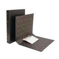 concord noir a4 black ring binder 8316 noi