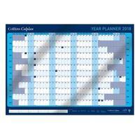 collins colplan cwc9 a1 2018 year wall planner with activity labels