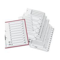 Concord Classic Index Mylar-reinforced Punched 4 Holes 1-54 A4 White