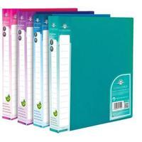 Concord Vibrant Ring Binder Polypropylene 2 O-Ring 25mm A4 Assorted