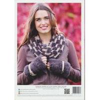 cowl bag and wrist warmers in wendy eider chunky and mode chunky 5972