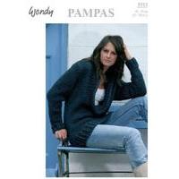 Cowl Neck Sweater in Wendy Pampas (5312) Digital Version