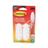 command oval adhesive designer medium hooks white 2 hooks4 strips