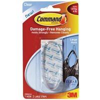 command large adhesive window hook clear single 1 hook2 strips