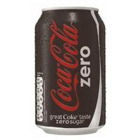 Coca Cola Zero 330ml Can Tray of 24 A06992