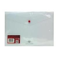 Concord Value Stud Wallet File Polypropylene A4 Clear - Single