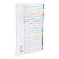 Concord Index A-Z A4 Extra-Wide for Punched Pocket White with