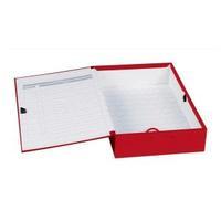 Concord Foolscap Centurion Box File Paper-lock Finger-pull and Catch