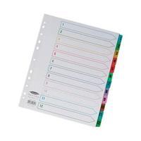 concord index 1 12 a4 extra wide for punched pocket white with