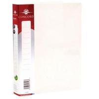 concord natural a5 2 o ring 15mm polypropylene ring binder clear pack