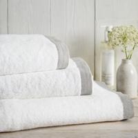 Colour Border Towels