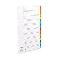 concord commercial index mylar reinforced europunched 1 10 coloured