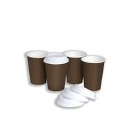 Coffee Cup & Lid Combi Pack Pk50 B03289 B03289