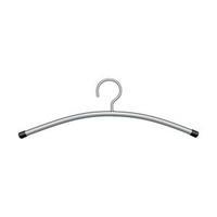 Coat Hangers for Racks Metallic Grey Finish Pack of 6 Hangers 767274