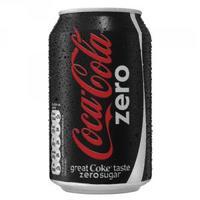 Coke Zero Soft Drink 330ml Can 402003 Pack of 24