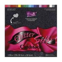 Coredinations 12 x 12 Glitter Silk Card Pack
