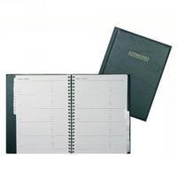 collins wiro address book 120x148mm black ba5