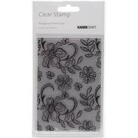 Cottage Rose Clear Stamp - Backg...