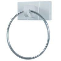 Cooke & Lewis Adelite Chrome Effect Towel Ring (W)140mm
